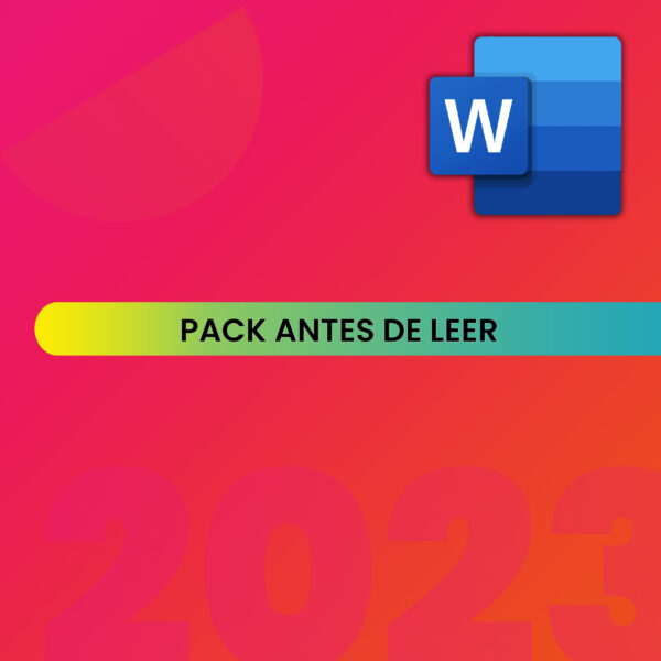 Pack Antes de Leer