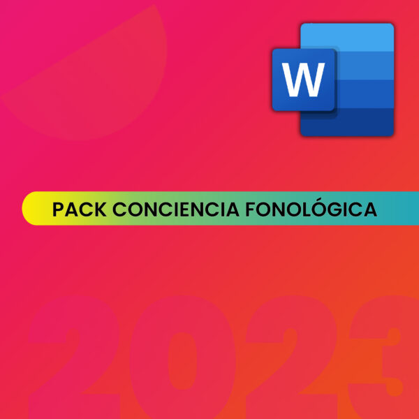 Pack Conciencia Fonológica