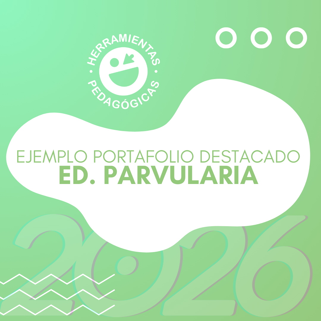 Ejemplo de Portafolio Destacado Ed. Parvularia