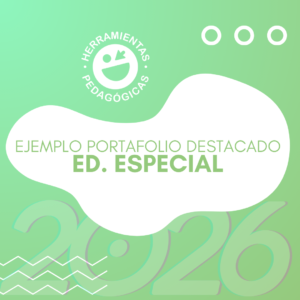 Ejemplo de Portafolio Ed. Especial
