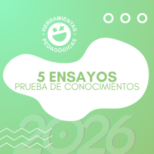 Pack 5 Ensayos Prueba de Conocimientos